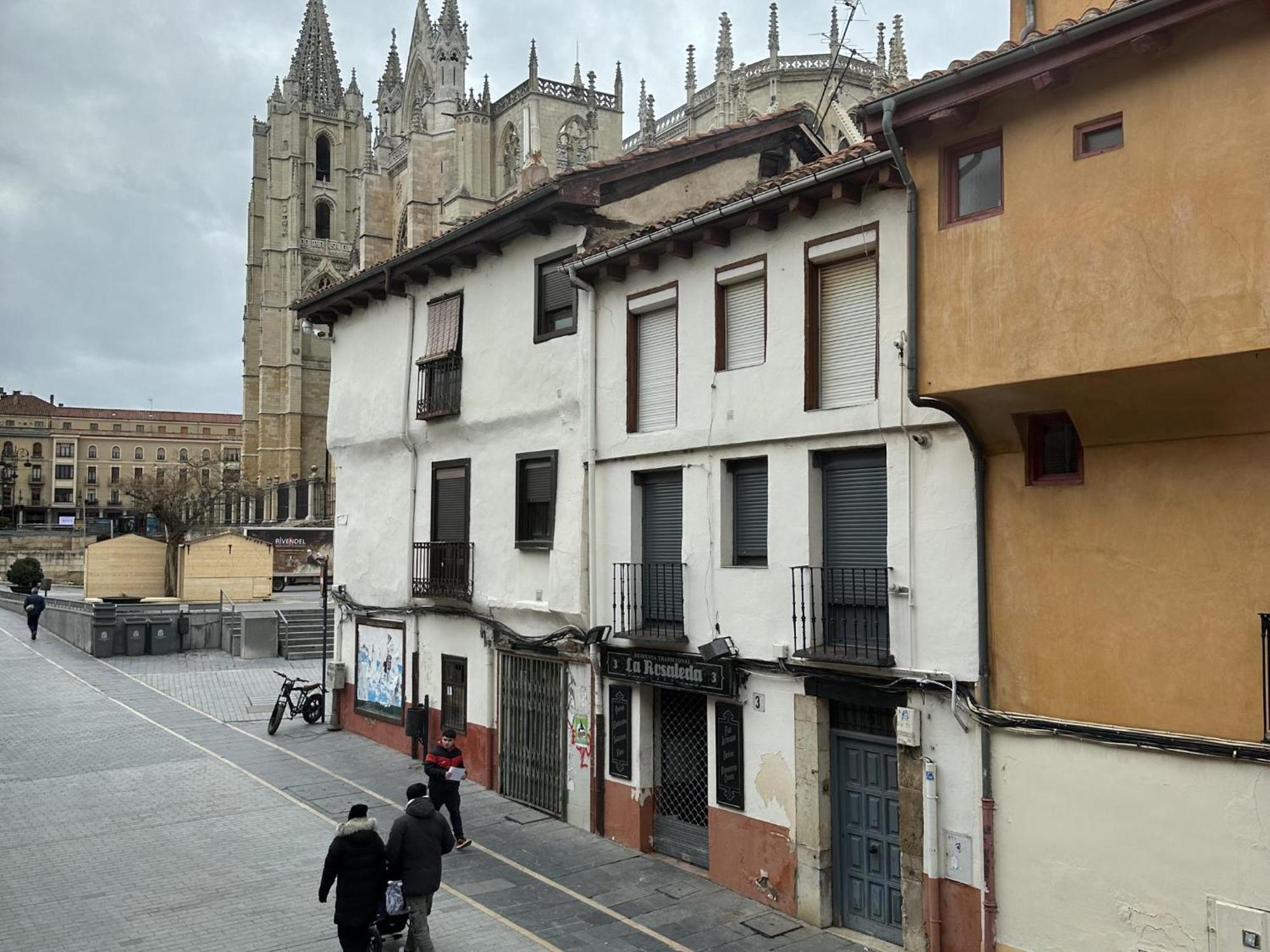 Apartamento El Brezo Con Vistas A La Catedral León Exterior foto